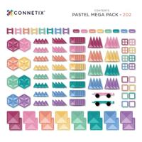Connetix Mega Pastel 202 stuks - thumbnail