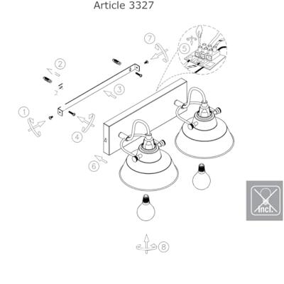 Steinhauer Richtbare plafondlampNove - 3327ZW