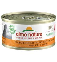 Almo Nature HFC Natural kattenvoer kip & tonijn 70g - thumbnail