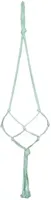 TS Collection Bloempothanger Macramé Mint 2x90cm - thumbnail