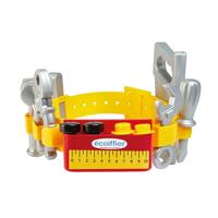 Ecoiffier gereedschapsriem in kofffer met accessoires, 14dlg. - thumbnail