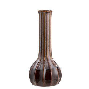 Vaas Retro - paars - keramiek - 27,5xØ12,5 cm