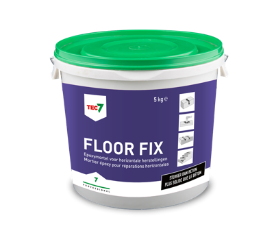 Tec7 Floor Fix twee-componenten epoxymortel 5kg - 602550000 Tec7 Floor Fix twee-componenten epoxymortel 5kg - 602550000