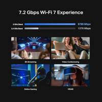 TP-LINK ARCHER BE450 WiFi-router 2.4 GHz, 5 GHz 7.2 GBit/s - thumbnail