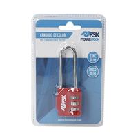 Combinatieslot Ferrestock Rood (53 mm) - thumbnail