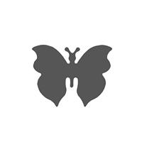 Vaessen Creative • figuurpons vlinder atlas medium - thumbnail