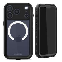 Mobilize MagSafe Compatible Waterproof Case Apple iPhone 17 Pro Max Clear/Black - thumbnail