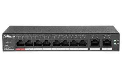 SWITCH CLOUD DAHUA DH-CS4010-8ET-110 SWITCH MIT 8-PORT POE