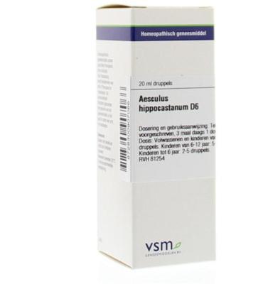 Vsm Aesculus Hippocastanum D6 (20ml)