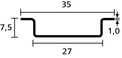 HellermannTyton DELTA-3F/BV 181-47061 DIN-rail Geperforeerd Plaatstaal 2000 mm 1 stuk(s) HellermannTyton DELTA-3F/BV 181-47061 DIN-rail Geperforeerd Plaatstaal 2000 mm 1 stuk(s)