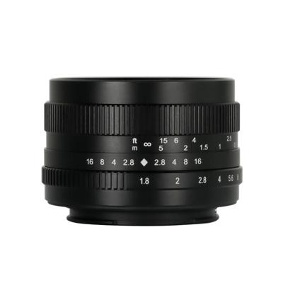 7Artisans AF 50mm F1.8 - Sony E-Mount - APS-C - Zwart