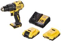 DeWALT DCD709D2T Compacte accu klop-/schroefboormachine 18V XR 2.0Ah in TSTAK - thumbnail