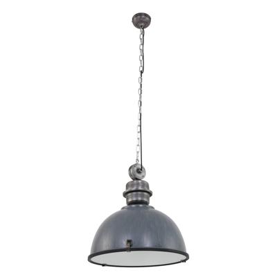 Steinhauer HanglampBikkel XXL vintage grijs met nikkel - 7834GR