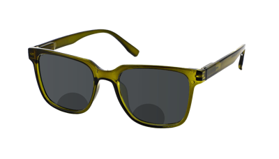 Zonneleesbril Vista Bonita Cubo Bifocaal-Army Green-+3.50