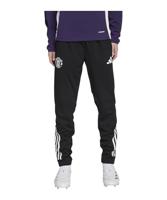 adidas Manchester United Trainingsbroek 2025-2026 Kids Zwart Wit Paars - thumbnail