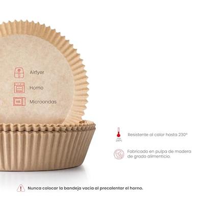 Papier voor Airfryer Ibili 688516