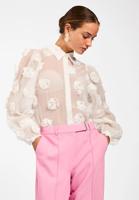 Aaiko Lien 3d Pes 518 Blouse Les Blancs - thumbnail