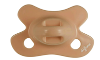 Difrax Fopspeen Natural Newborn Uni Caramel - thumbnail