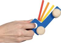 Goki houten voertuig met geluid - thumbnail