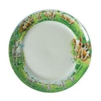 Wiebe van der Zee bord 25 cm geit/varken - thumbnail