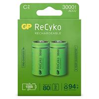 GP RecyKo+ 2 batterijen C babybatterij - thumbnail