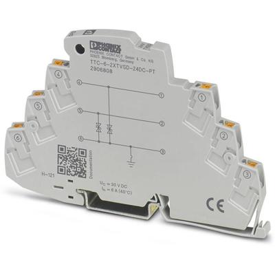 Phoenix Contact 2906808 TTC-6-2XTVSD-24DC-PT Overspanningsveilige afleider Piece 1 stuk(s)