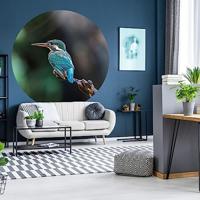 WallArt behangcirkel the kingfisher 142,5 cm - thumbnail
