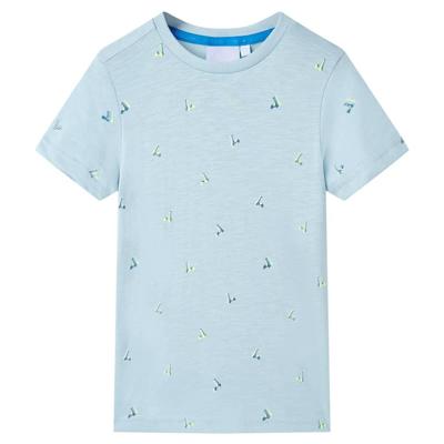 Kindershirt 92 lichtblauw Kindershirt 92 lichtblauw