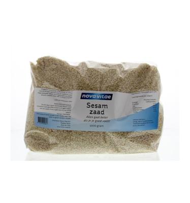 Nova Vitae Sesamzaad gepeld (1 Kilogr) Nova Vitae Sesamzaad gepeld (1 Kilogr)