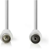 Coaxkabel 90 dB | IEC (Coax) Male - IEC (Coax) Female | 3,0 m | Wit - thumbnail