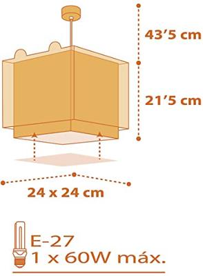 Dalber Kinderkamer hanglampLittle Tiger geel - 64562