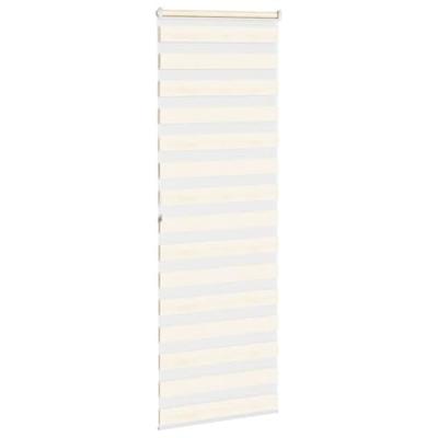 Zebra rolgordijn 90x200 cm stofbreedte 85,9 cm marmerbeige