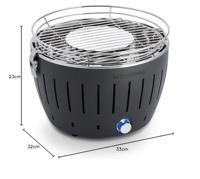 LotusGrill Mini - Ø292mm - Antraciet
LotusGrill Mini - Ø292mm - Antraciet - thumbnail