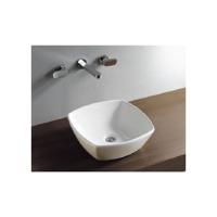 Keramische Hesus Opzetwastafel 42X42X13,5 cm Aqua Splash - thumbnail