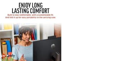 HP Poly Blackwire C5210 On Ear headset Kabel Mono Zwart Noise Cancelling Headset, Volumeregeling, Microfoon uitschakelbaar (mute) Computer