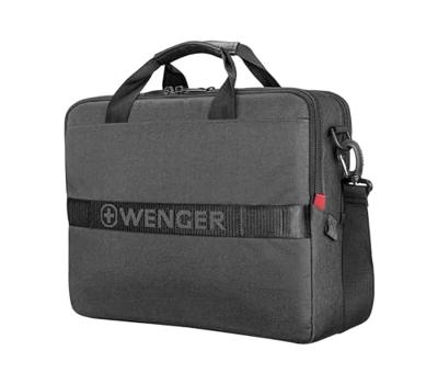 Wenger MX ECO Brief Laptoptas Geschikt voor max. (laptop): 40,6 cm (16) Grijs Wenger MX ECO Brief Laptoptas Geschikt voor max. (laptop): 40,6 cm (16) Grijs