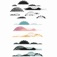 Sizzix • clear stamps with framelits doily edgers 15pcs - thumbnail