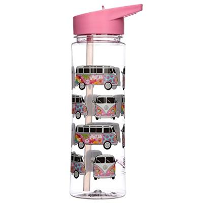 Volkswagen Busje VW T1 Summer Ecozen Waterfles 550ml Flip Straw