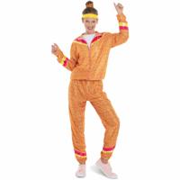 Oranje Jaren 80 Trainingspak Volwassenen - thumbnail