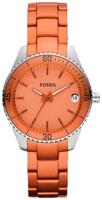 Horlogeband Fossil ES3082 Aluminium Oranje 14mm - thumbnail