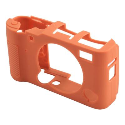 Zachte siliconen beschermhoes voor FUJIFILM X-A5 (oranje)