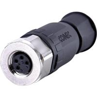 Conec 42-00012 Sensor/actuator connector, niet geassembleerd M8 Aantal polen (sensoren): 4 Bus, recht 1 stuk(s) - thumbnail