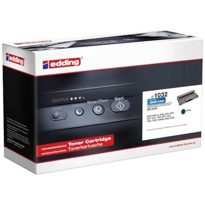 Edding Drum vervangt Brother DR-2000 Compatibel Zwart 12000 bladzijden EDD-1032 18-1032 Edding Drum vervangt Brother DR-2000 Compatibel Zwart 12000 bladzijden EDD-1032 18-1032