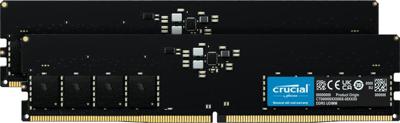 Crucial 32 gb ddr5-5600 (2x 16 gb) werkgeheugen (zwart, ct2k16g56c46u5)
