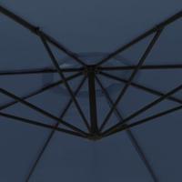 VidaXL Zweefparasol 3,5 m blauw - thumbnail