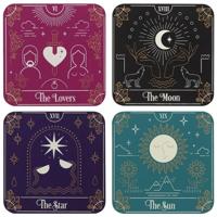 Onderzetters Tarot (Set van 4) - thumbnail