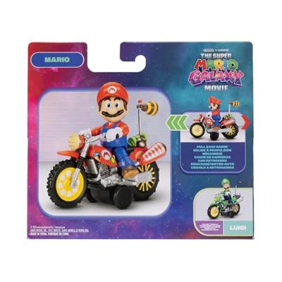 The Super Mario Galaxy Movie Action Figures - Motorcycle Mario