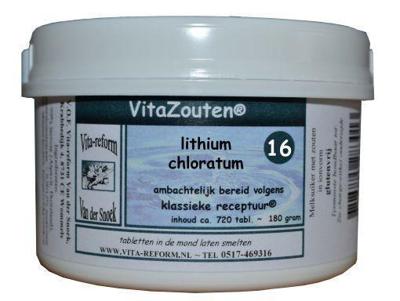Vitazouten Lithium chloratum VitaZout nr. 16 720 Tabletten