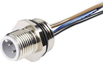Hirschmann 932 916-206-1 Sensor/actuator connector, geassembleerd M12 Stekker, inbouw 1 stuk(s)
