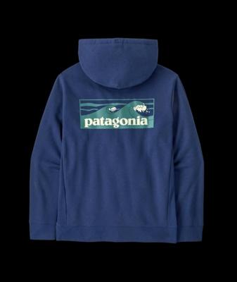 Patagonia Boardshort Logo Uprisal Hoody Trui Heren Clement Blue S